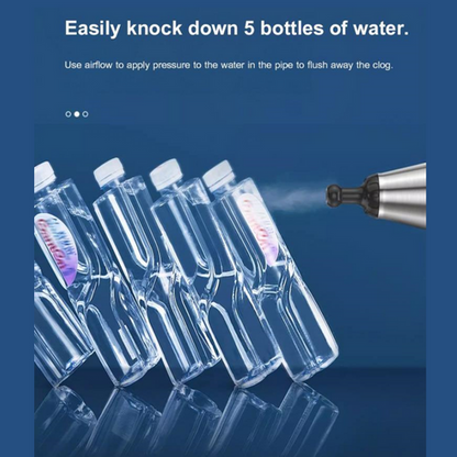 DrainForce™ – Clear blockages in seconds