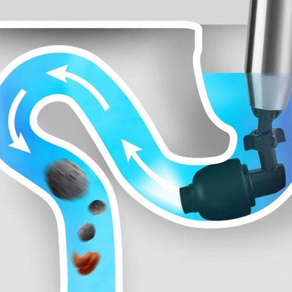 DrainForce™ – Clear blockages in seconds