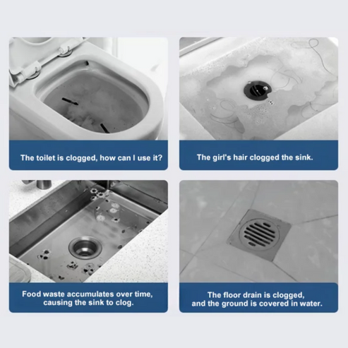 DrainForce™ – Clear blockages in seconds