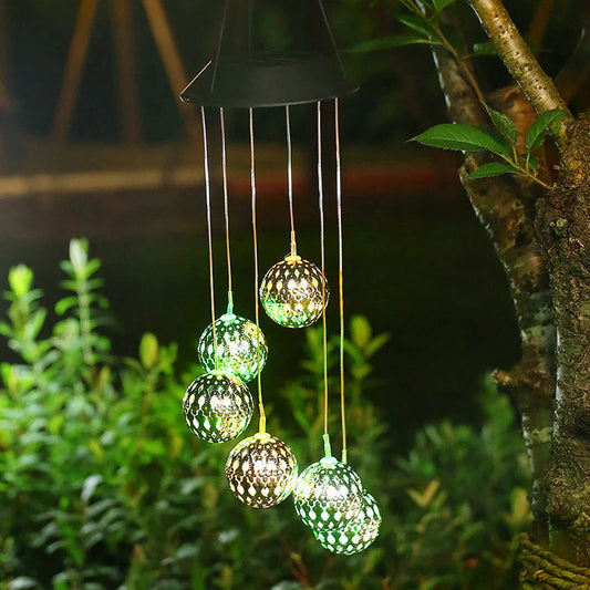Solara™ | Waterproof outdoor solar wind chime
