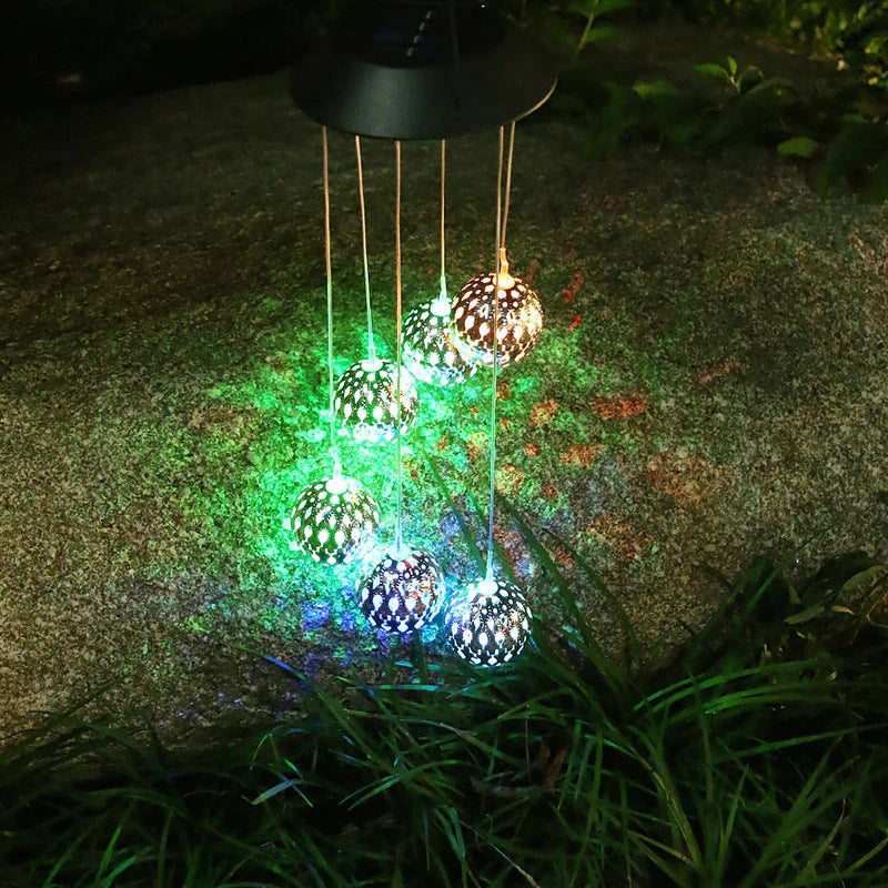 Solara™ | Waterproof outdoor solar wind chime