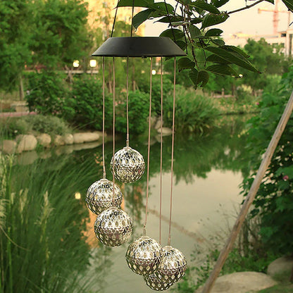 Solara™ | Waterproof outdoor solar wind chime