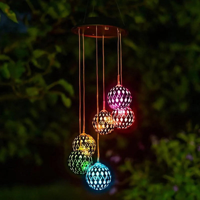 Solara™ | Waterproof outdoor solar wind chime