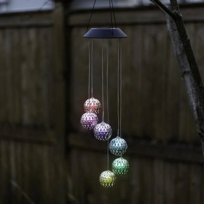 Solara™ | Waterproof outdoor solar wind chime