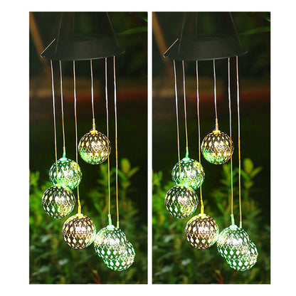 Solara™ | Waterproof outdoor solar wind chime