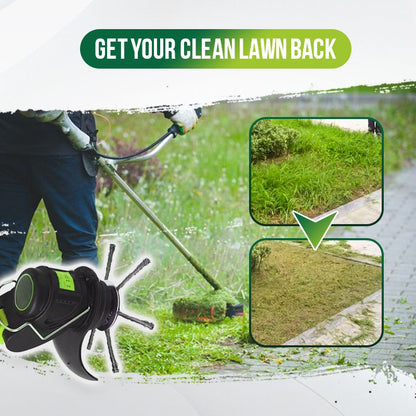 LithoTrim™ | Lithium-ion battery-powered lawn mower with steel cable 