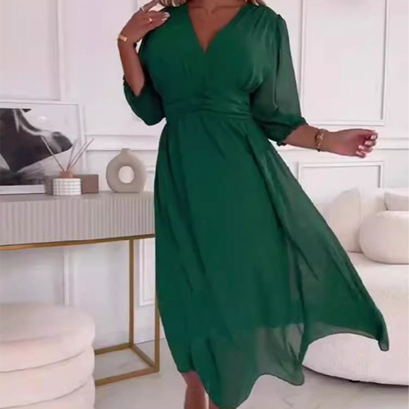 Alina™ | Chiffon Poetry Dress