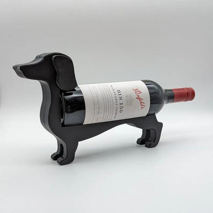 VinoDackel™ | Dachshund wine bottle holder for stylish storage