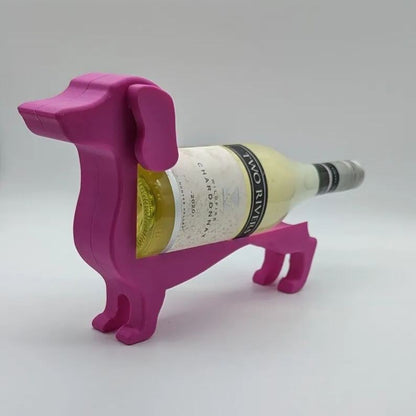 VinoDackel™ | Dachshund wine bottle holder for stylish storage