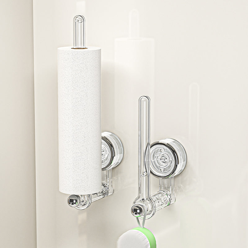 VacuRoll™ | Multifunctional vacuum suction cup toilet paper holder