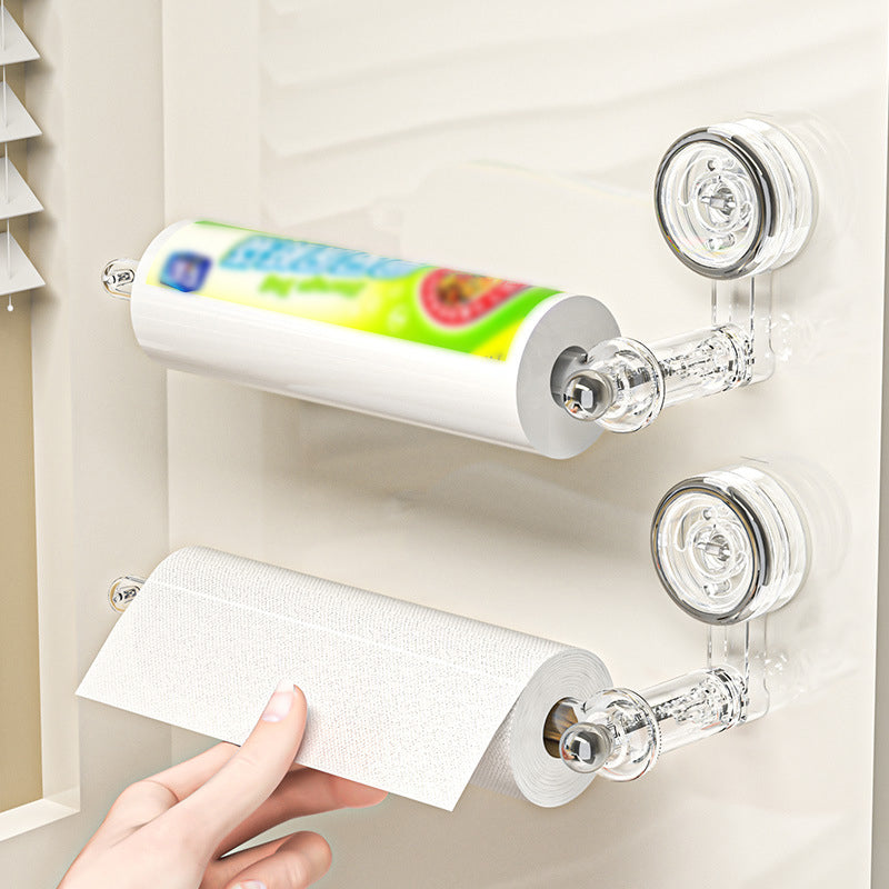 VacuRoll™ | Multifunctional vacuum suction cup toilet paper holder