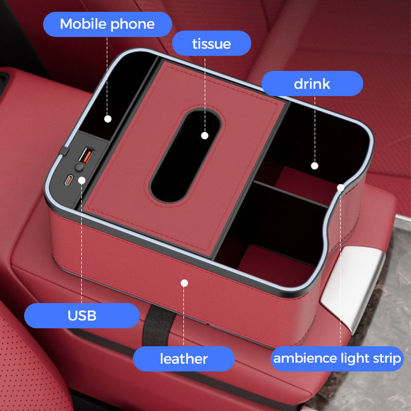CargoMate™ – Multifunctional car organizer for more storage space