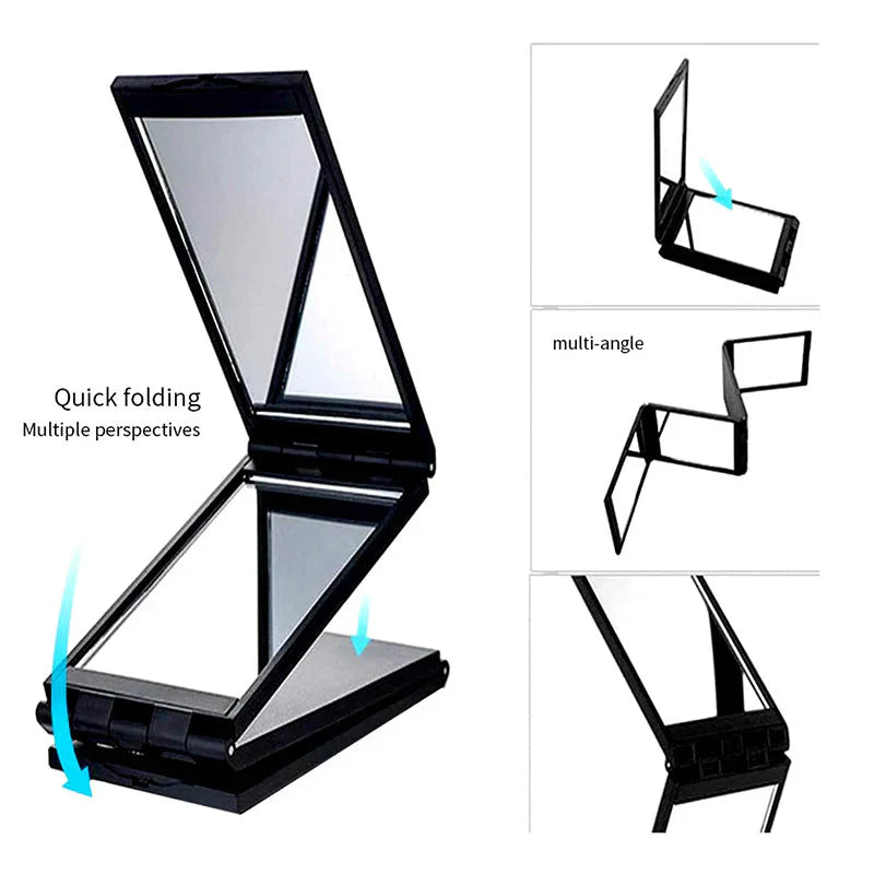 Reflecta™ – Portable 4-Way Folding Mirror