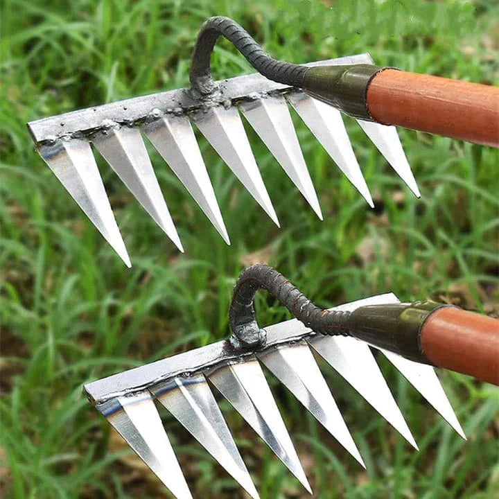50% off | GardenBuddy™ - Robust iron garden rake [Last day discount]