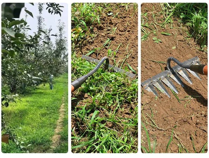 50% off | GardenBuddy™ - Robust iron garden rake [Last day discount]