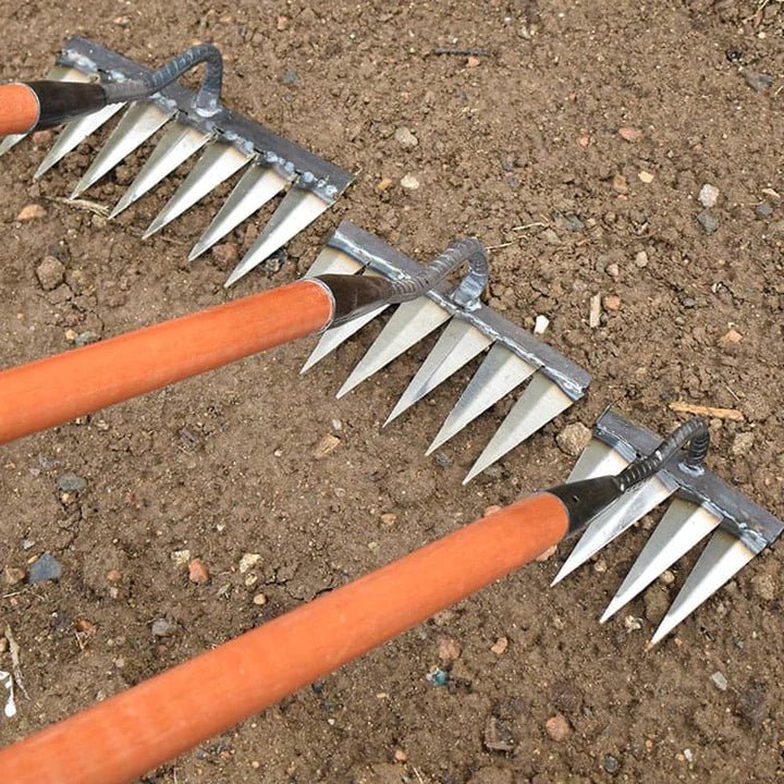 50% off | GardenBuddy™ - Robust iron garden rake [Last day discount]