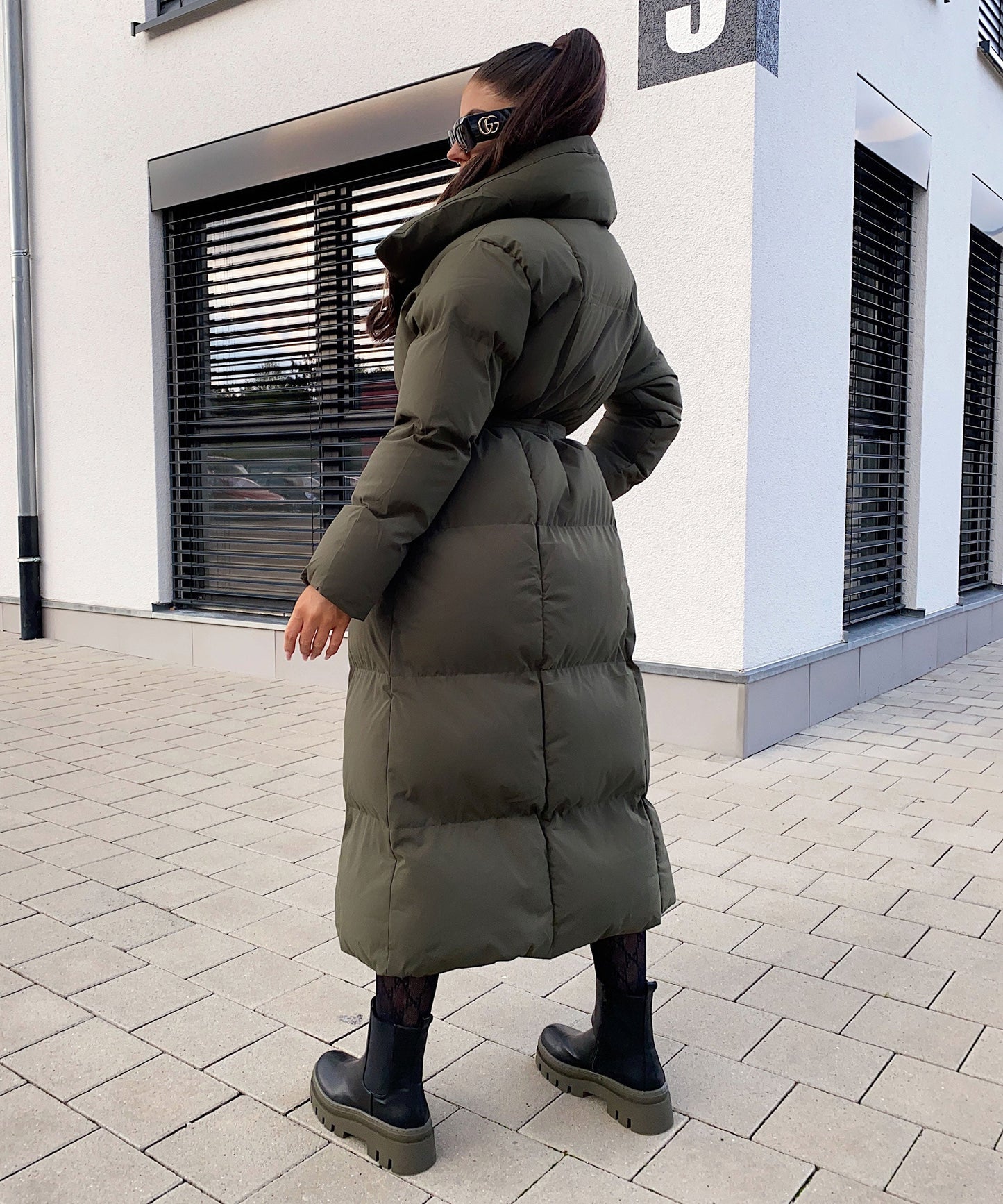 Quinett™ | Nora Short Khaki Boots