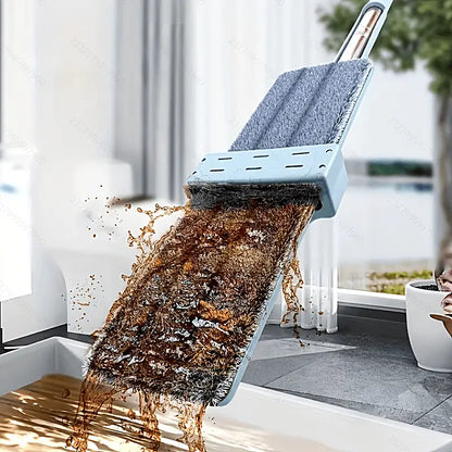 GlideMop™ | Automatic 360° Mop + 3 Microfiber Cloths