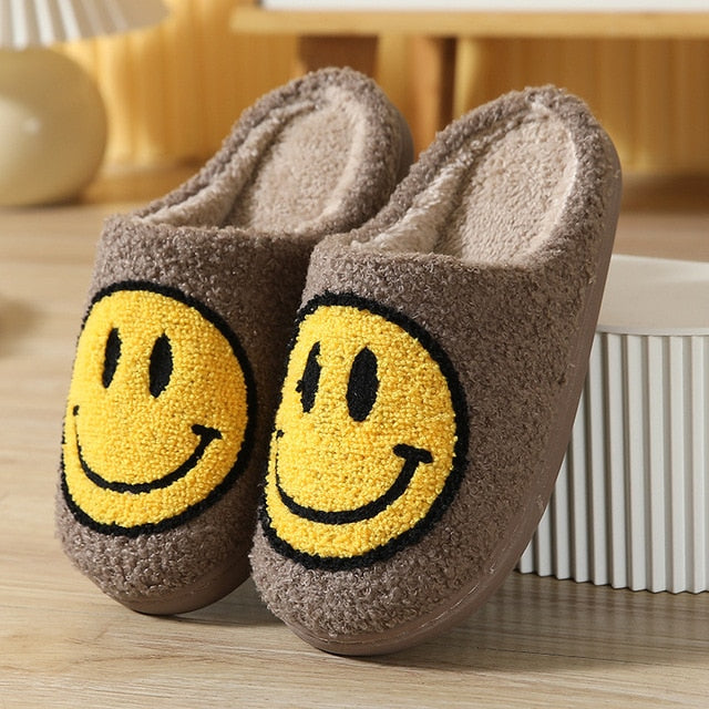 Footwear™ | Slippers with smiley face