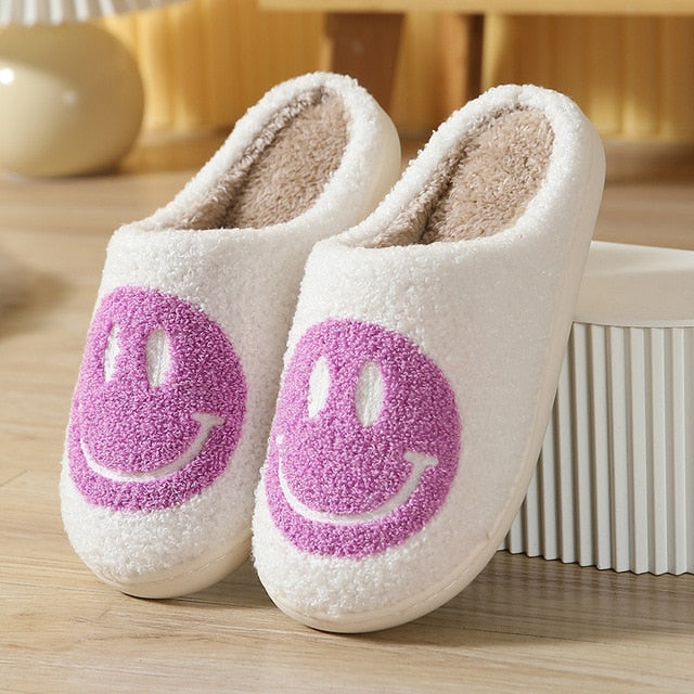 Footwear™ | Slippers with smiley face