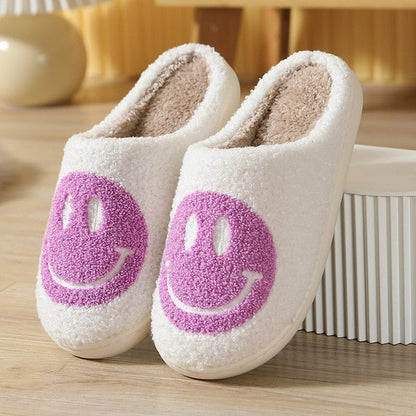Footwear™ | Slippers with smiley face