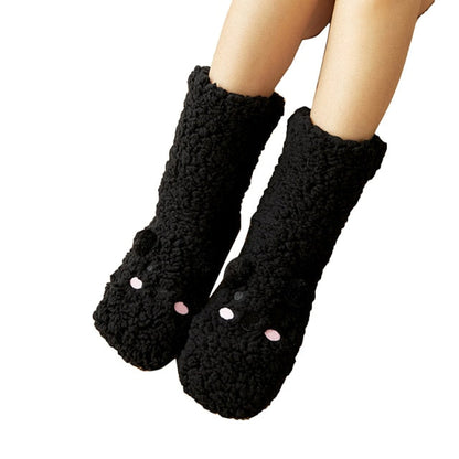 Fluffy™ | thick velvet fleece bear unisex socks