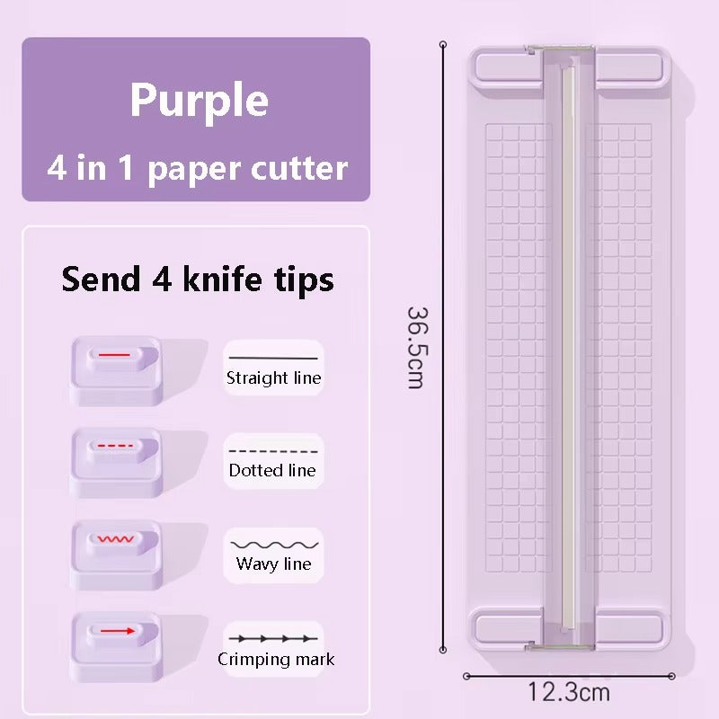 Multifunktionaler tragbarer Papierschneider